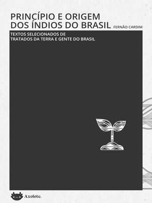 cover image of Princípios e origens dos índios do Brasil